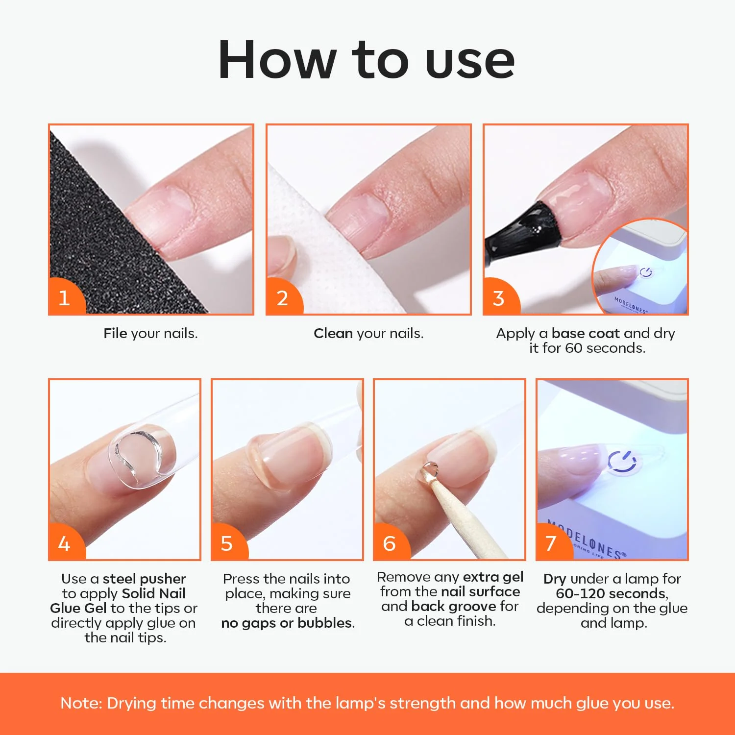 Soild Nail Glue Gel 30g - Image 8