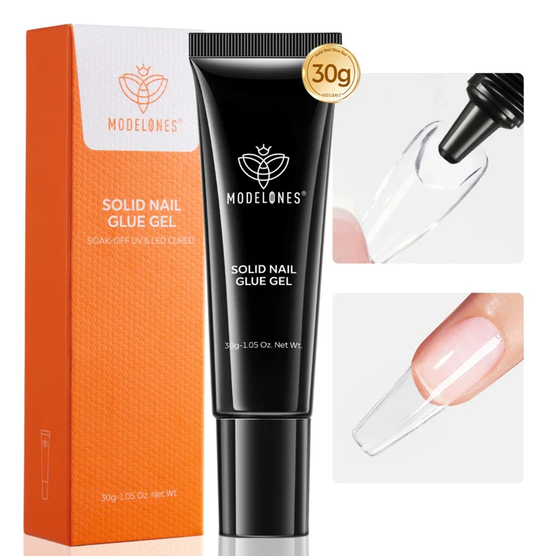 Tube Solid Nail Glue Gel - Image 10