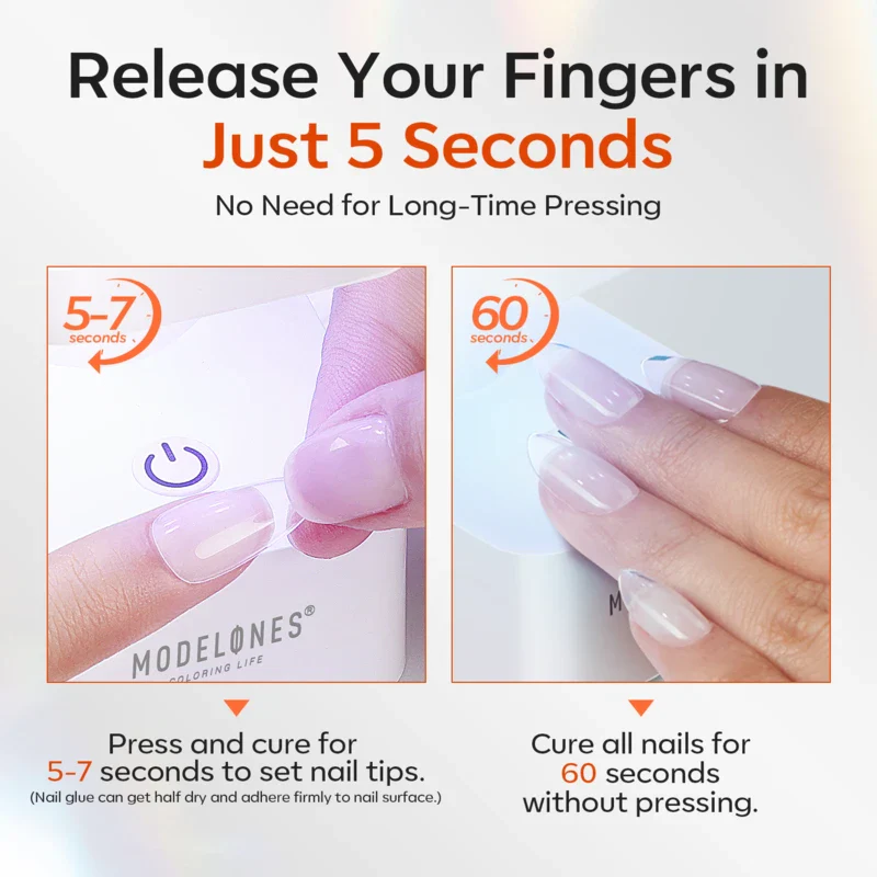 Tube Solid Nail Glue Gel - Image 9