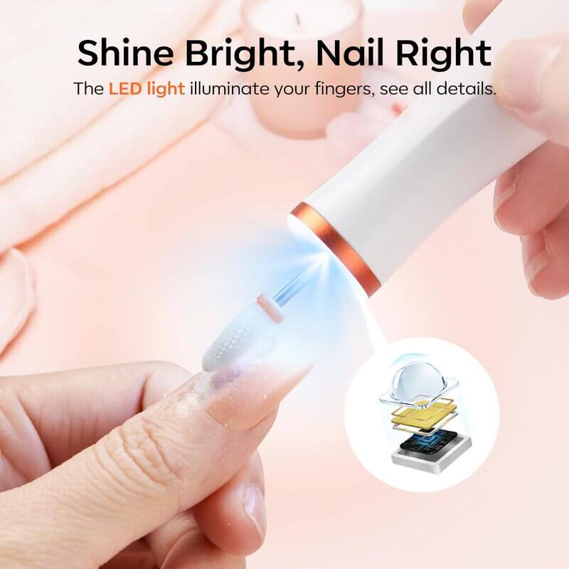 Wireless Electrical Nail Drill Set - Image 5